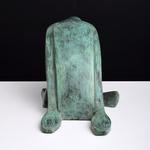 Victor Salmones Bronze Sculpture, Kneeling Figure